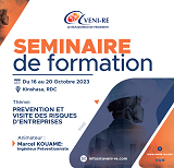 Séminaire de formation du 16 au 20 Octobre 2023 à Kinshasa, RDC